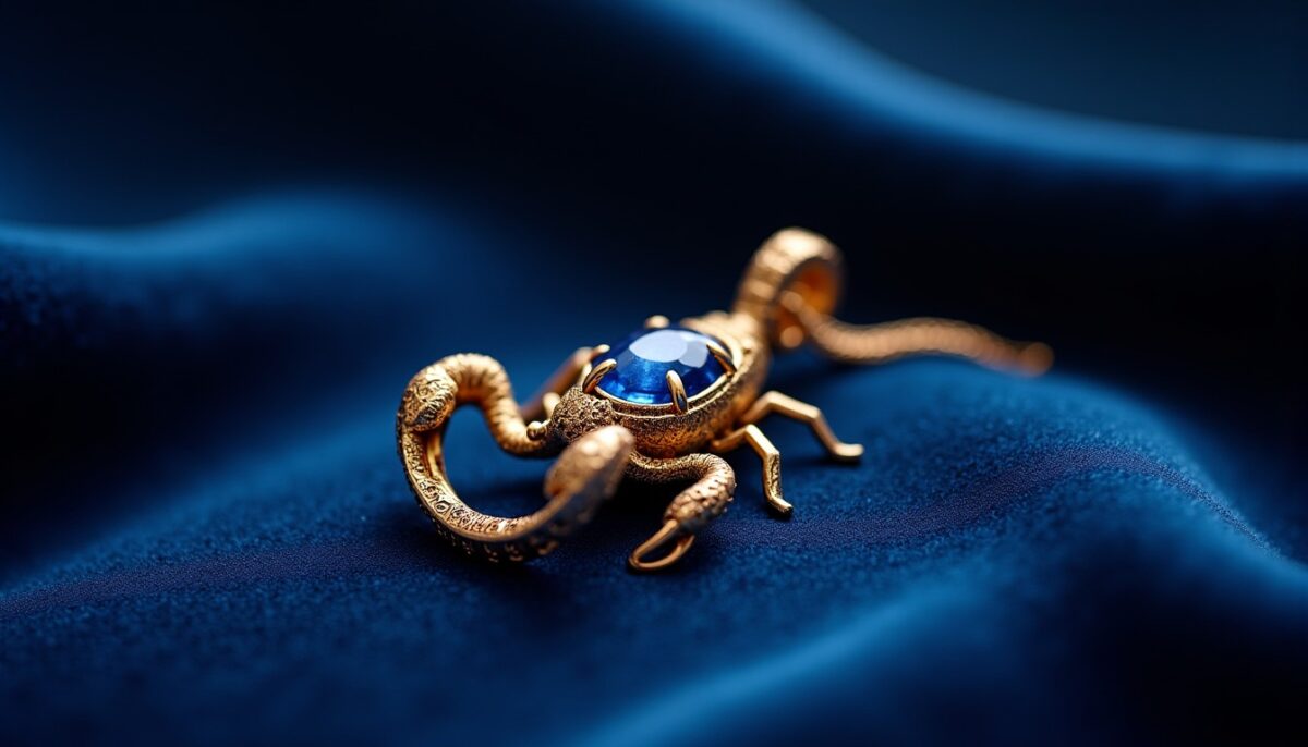Jadeva Bijoux : L'Étoile du Scorpion, un Mystère Céleste Sublimé en Bijou