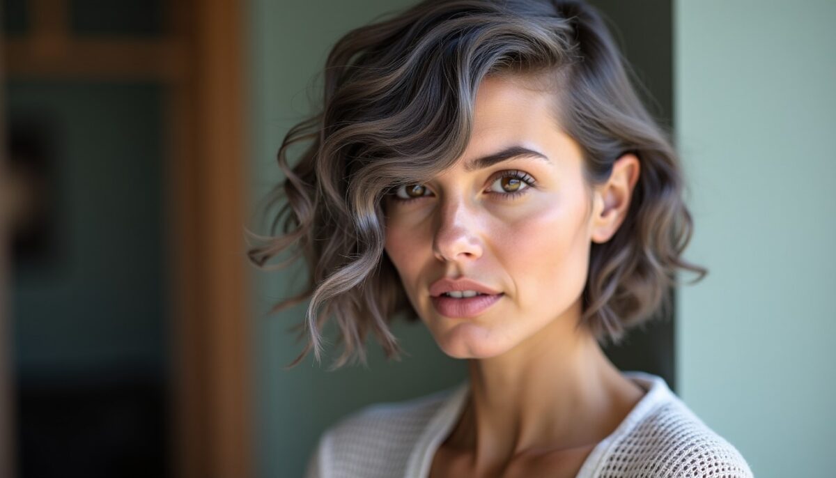 Le balayage gris sur cheveux courts : une révolution stylée pour une allure moderne et élégante