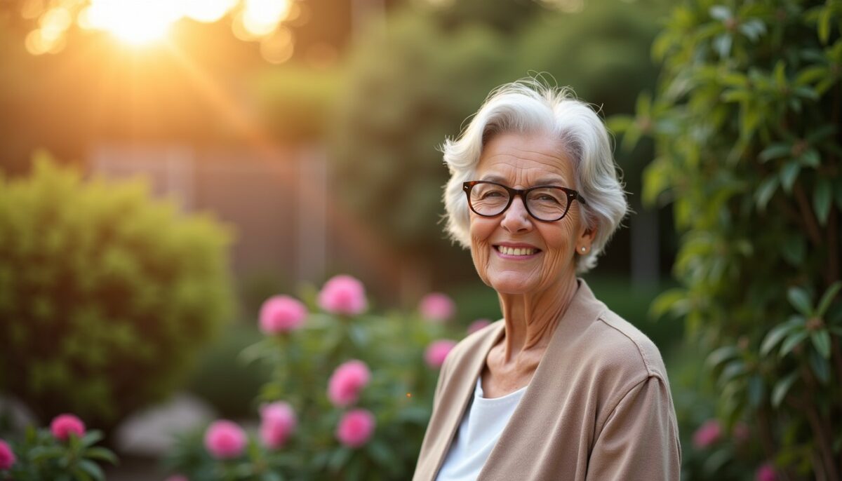 Coiffures élégantes et flatteuses pour femmes de 70 ans portant des lunettes